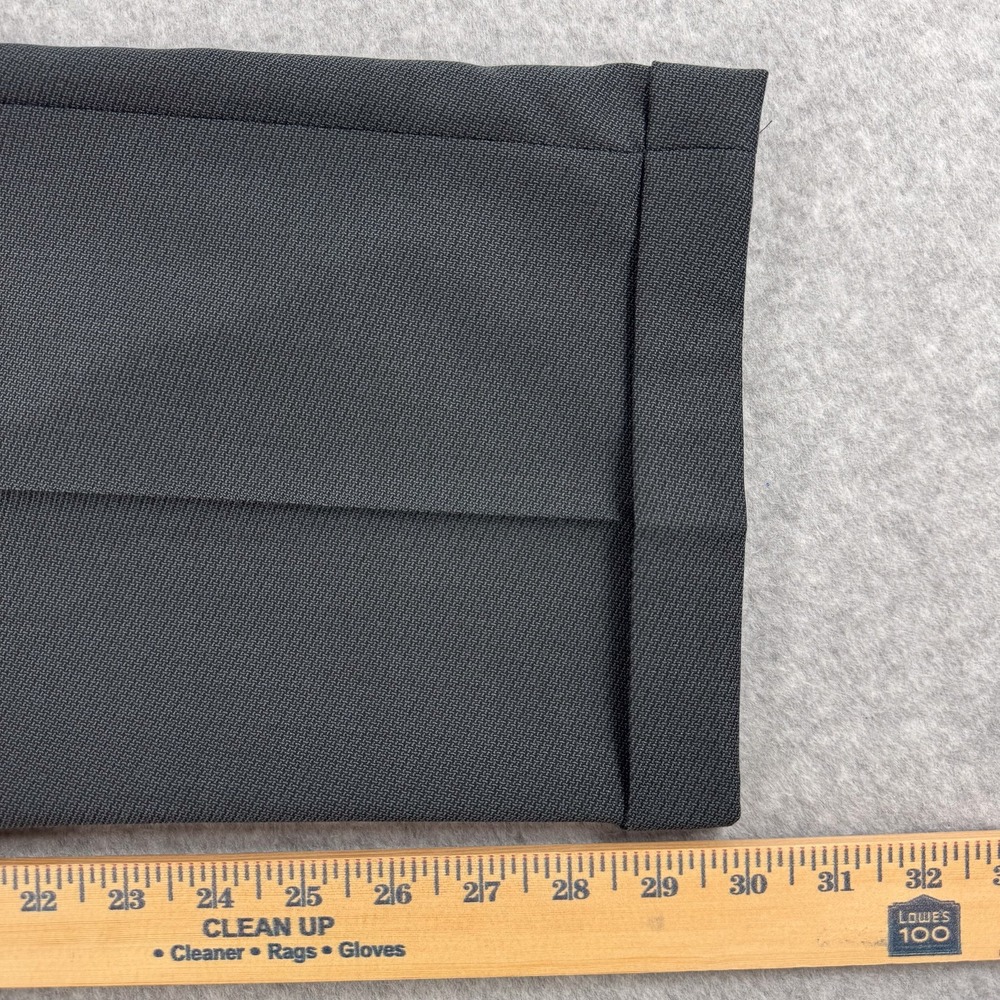 Roundtree & Yorke TravelSMART Dress Pants Mens 42x30 Gray Pleated Cuffed NEW - Picture 8 of 10